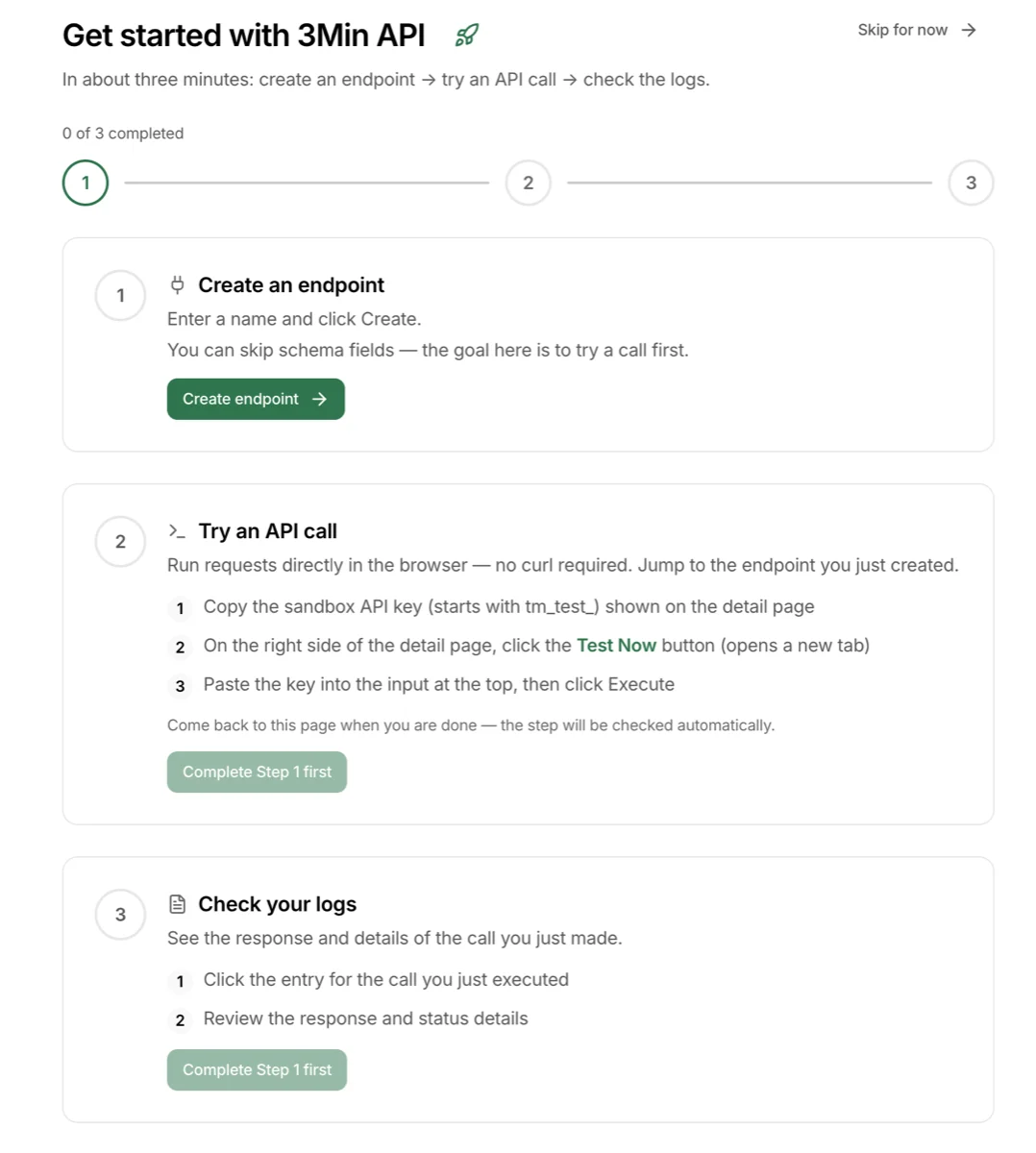 Onboarding checklist overview